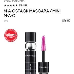 NIB Mini MAC Superstack mascara
